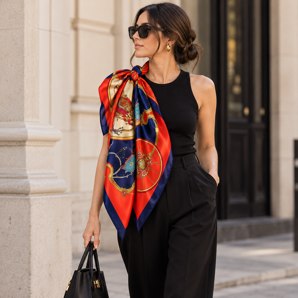 Riviera Equestrian Scarf
