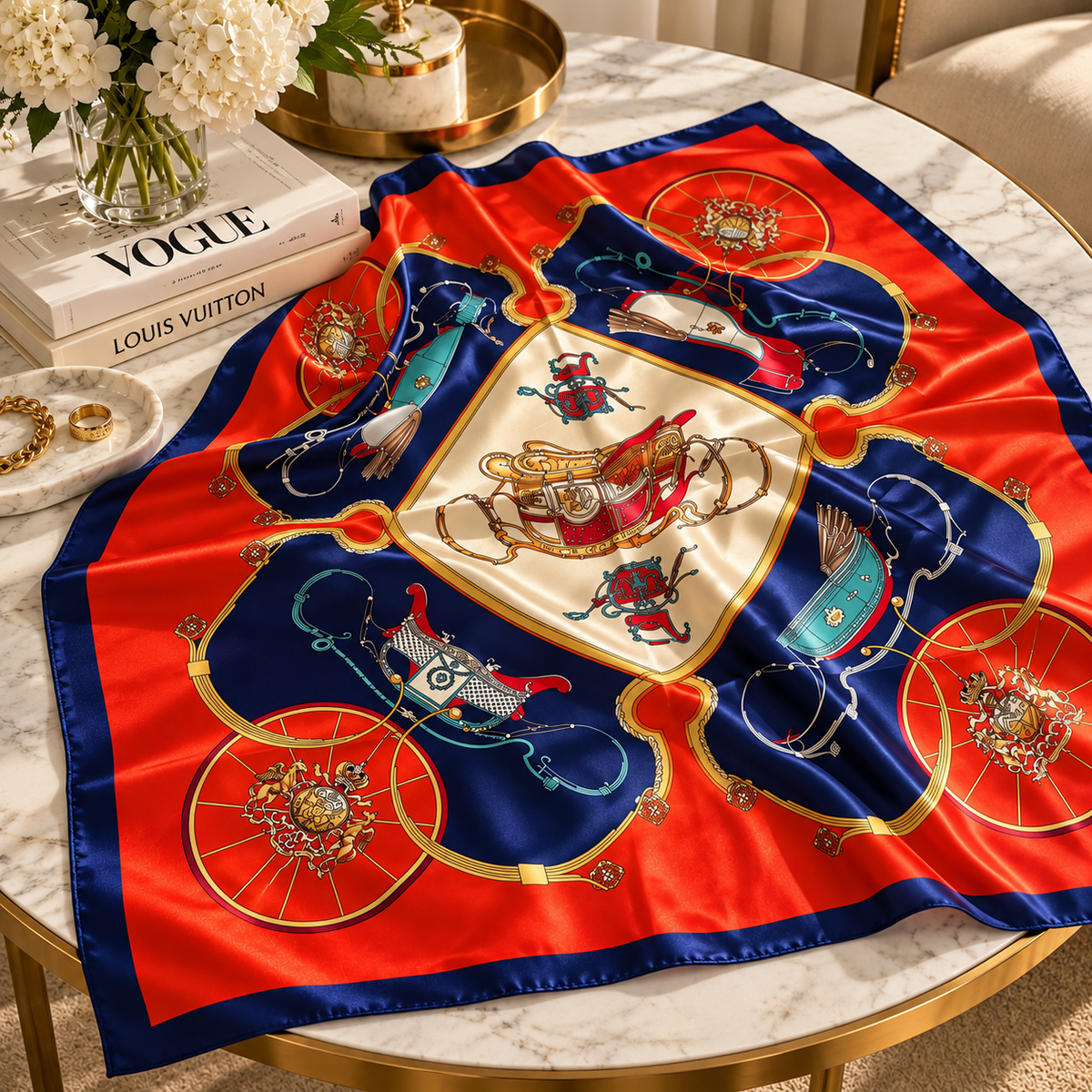 Riviera Equestrian Scarf