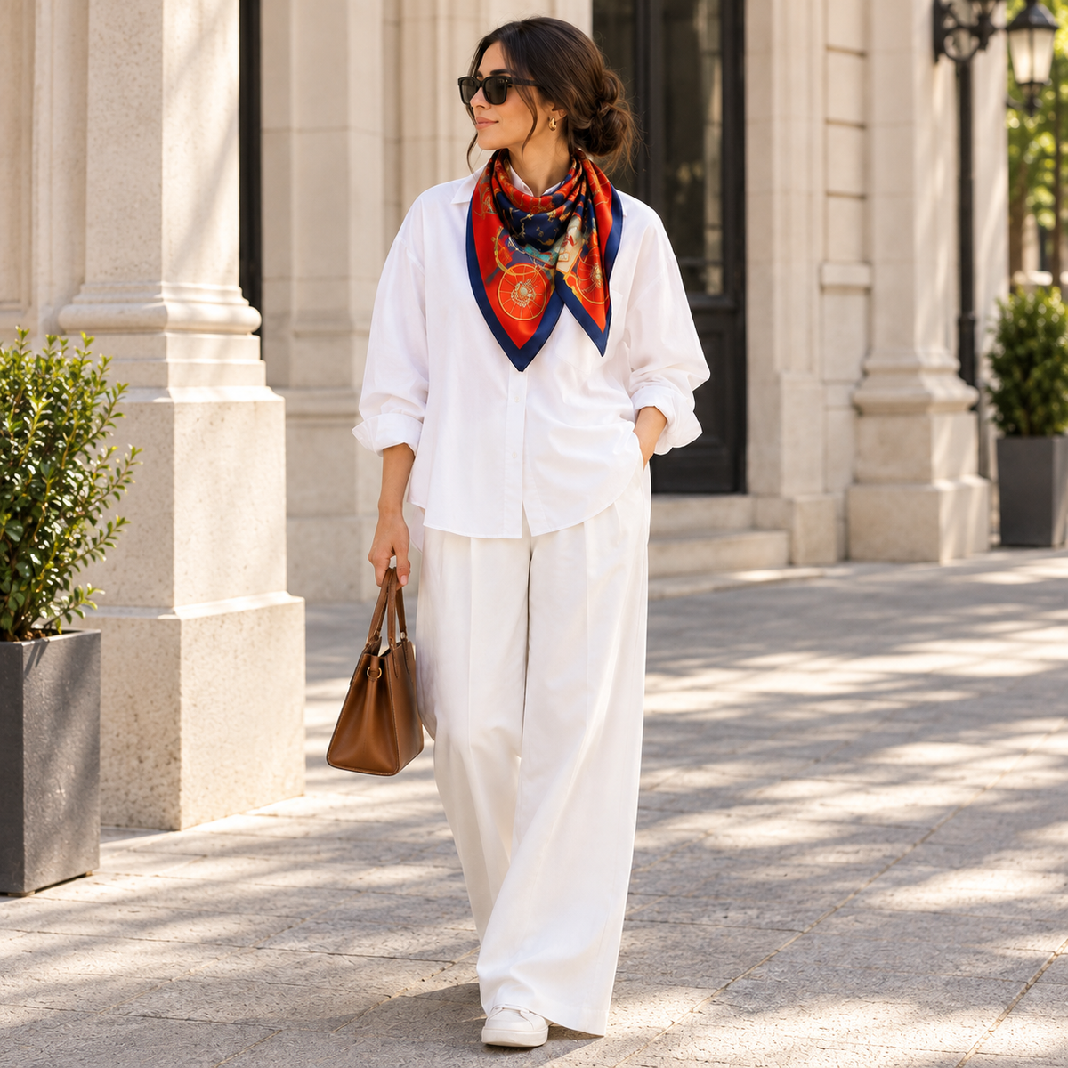 Riviera Equestrian Scarf