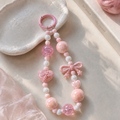 Blush Bow Phone Charm