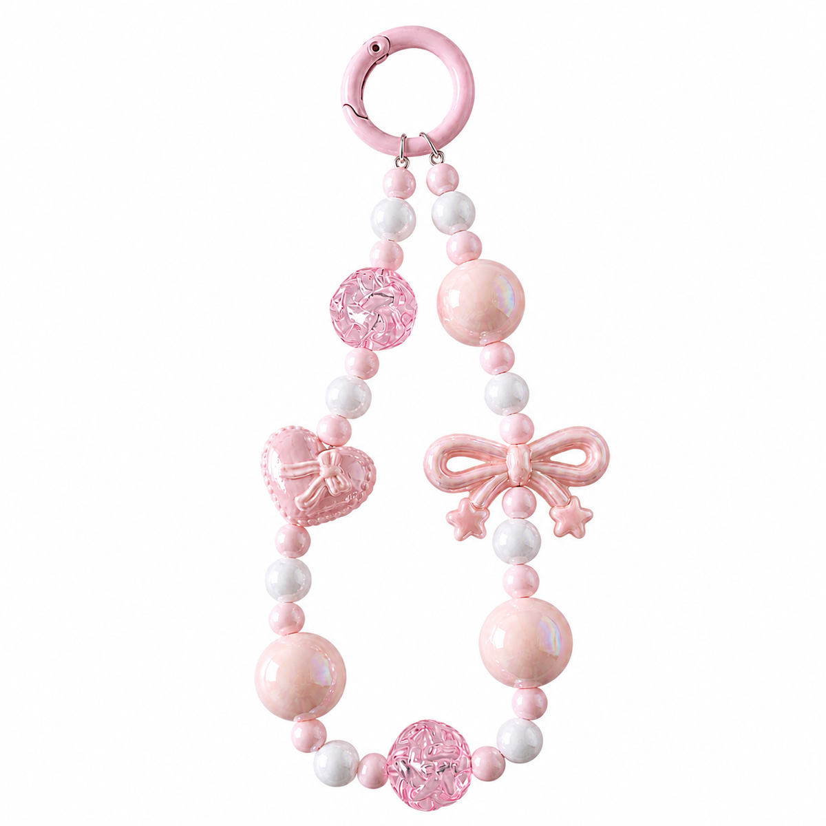 Blush Bow Phone Charm