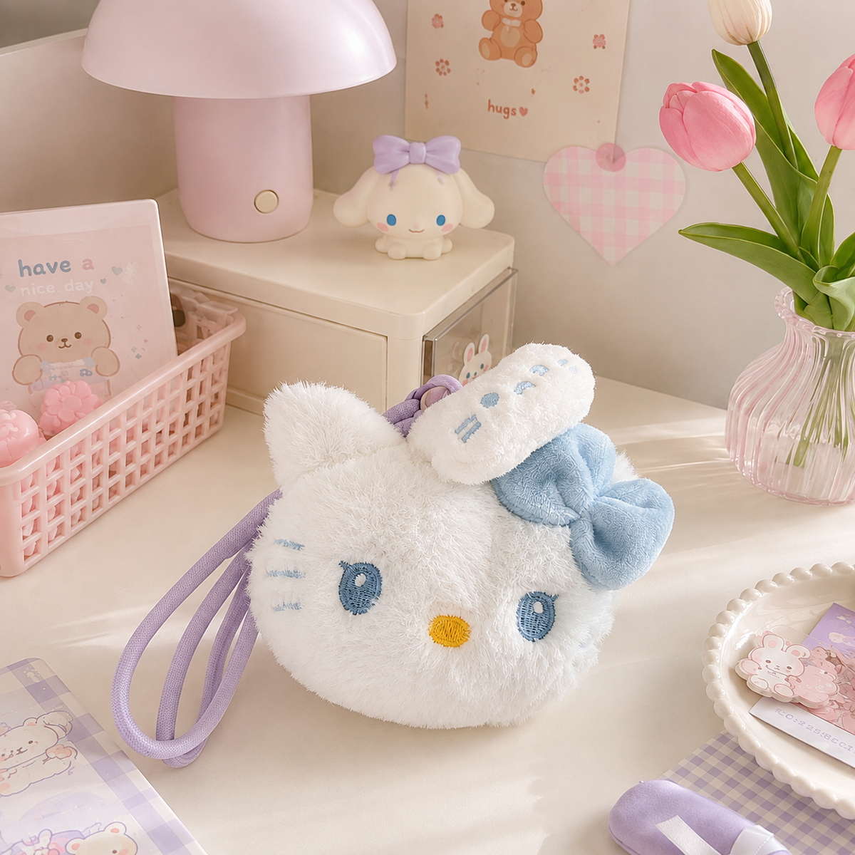 Bow Kitty Charm