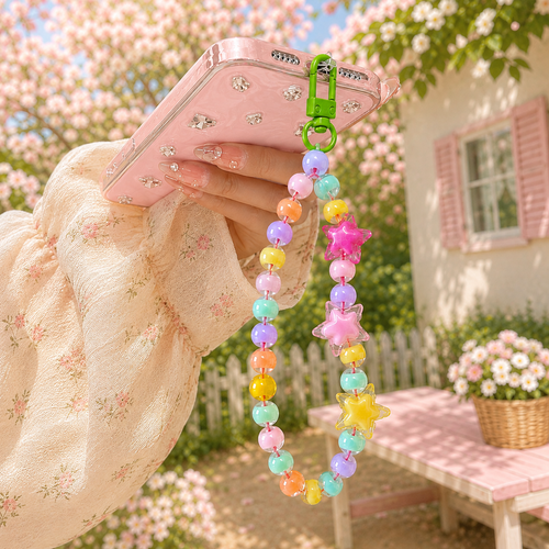 Candy Stars Phone Charm