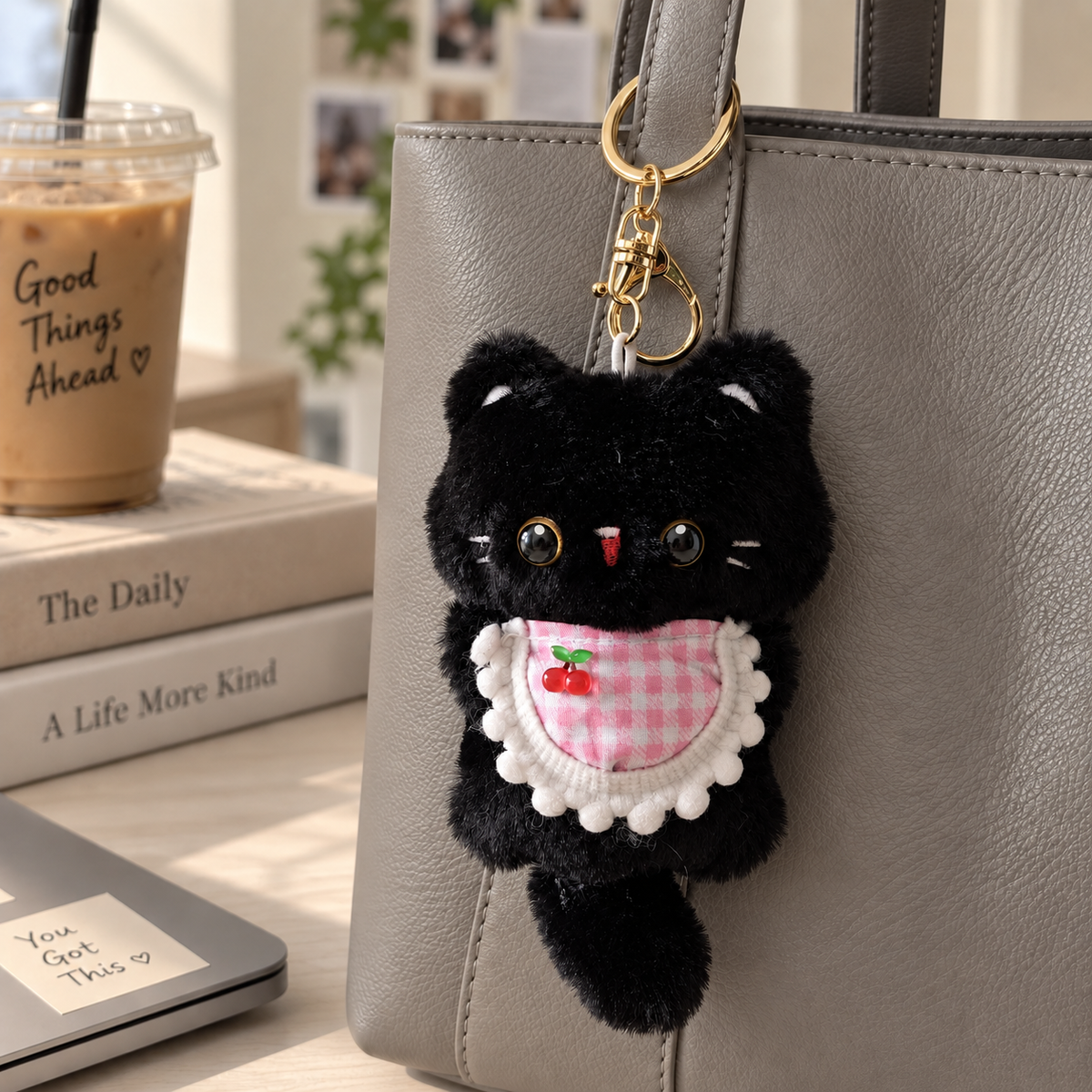 Cherry Whiskers Charm