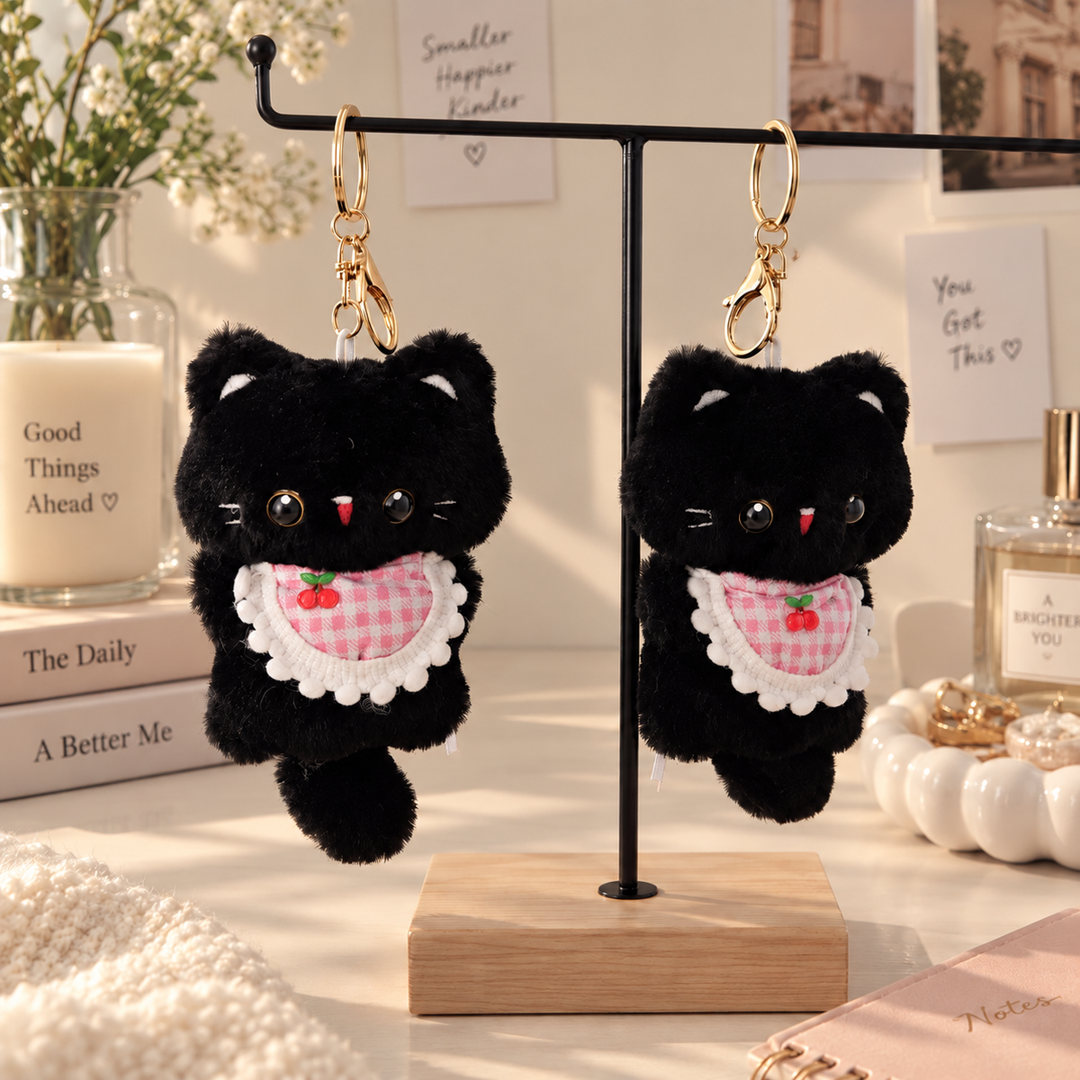Cherry Whiskers Charm