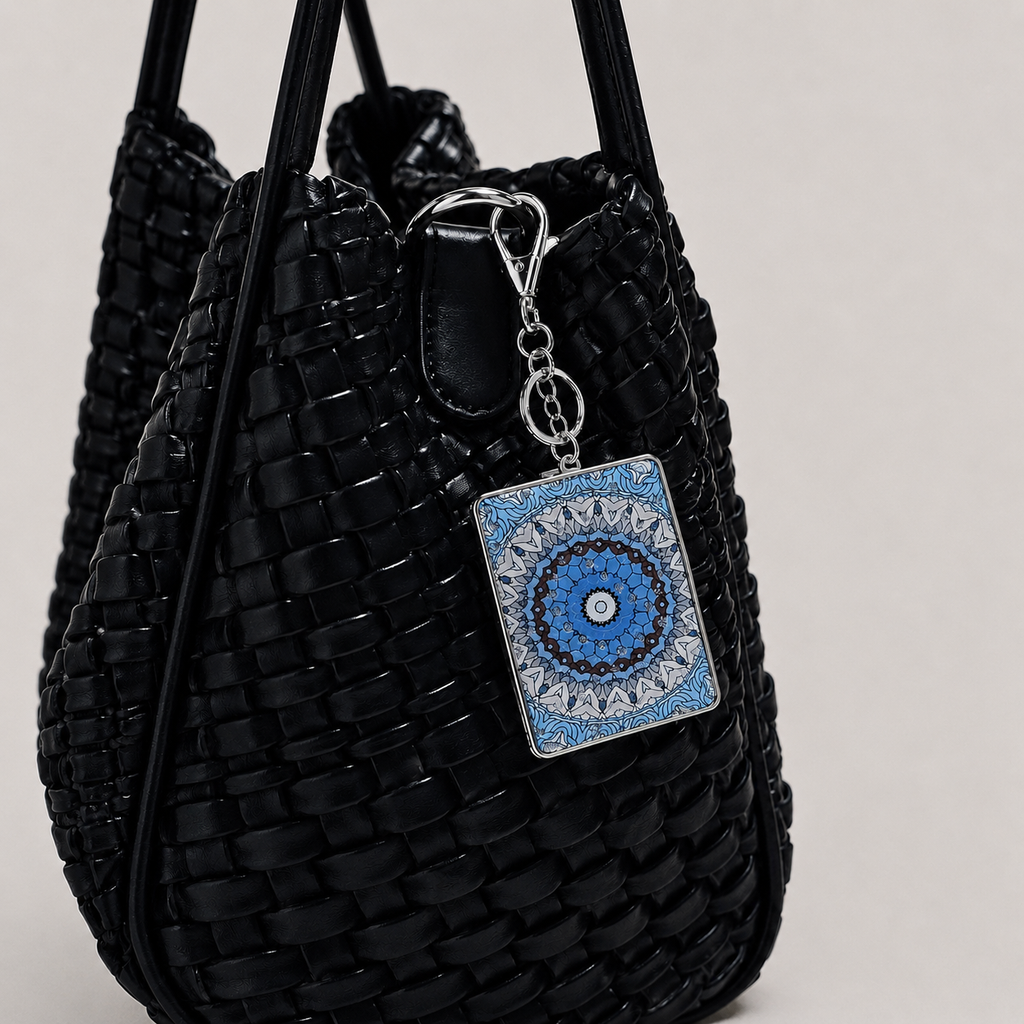 Evil Eye Pocket Mirror Charm