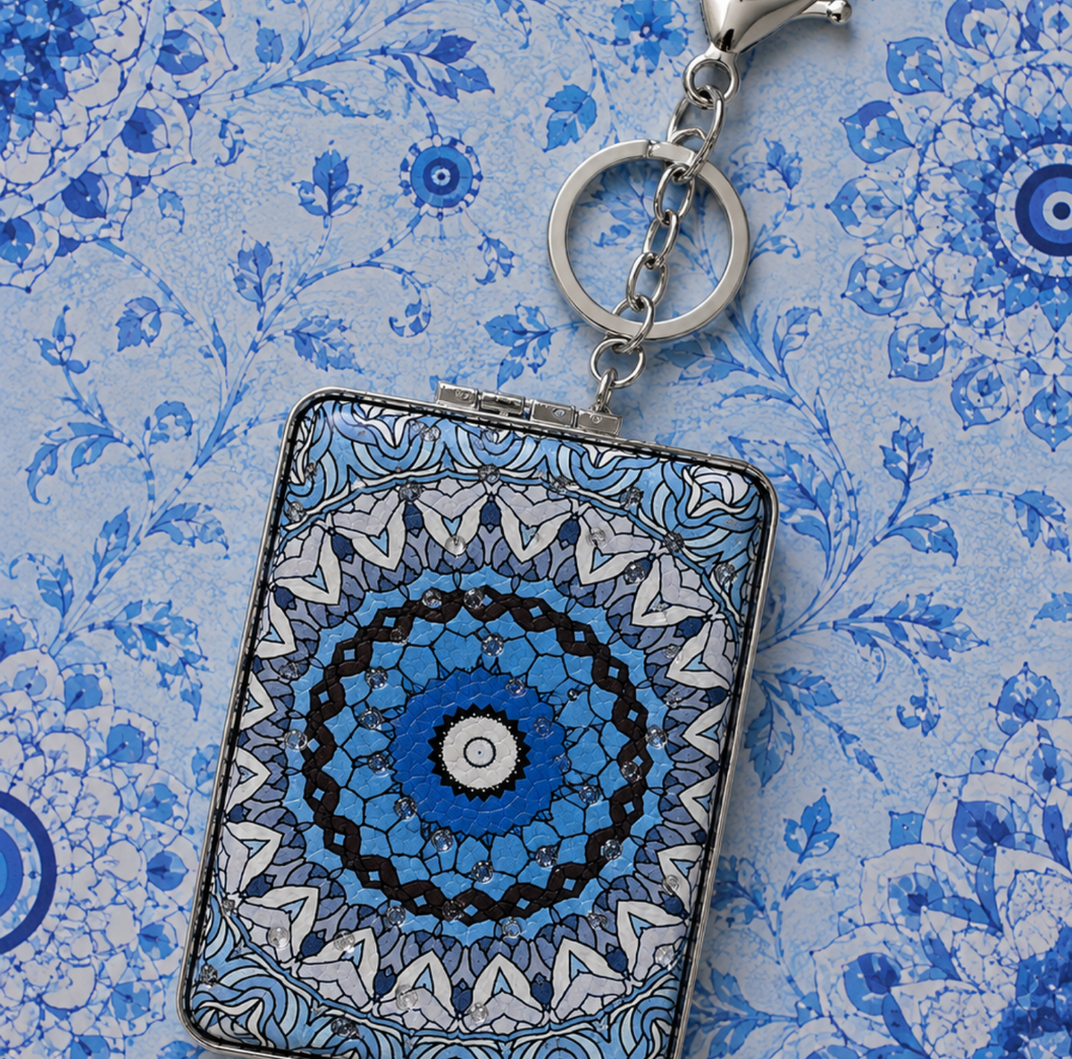 Evil Eye Pocket Mirror Charm