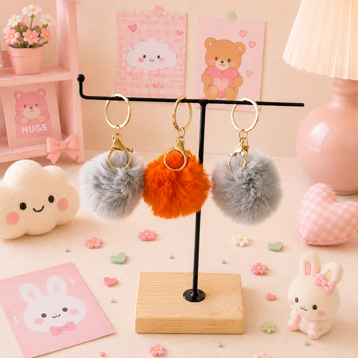 Fluffy Pop Pom Pom