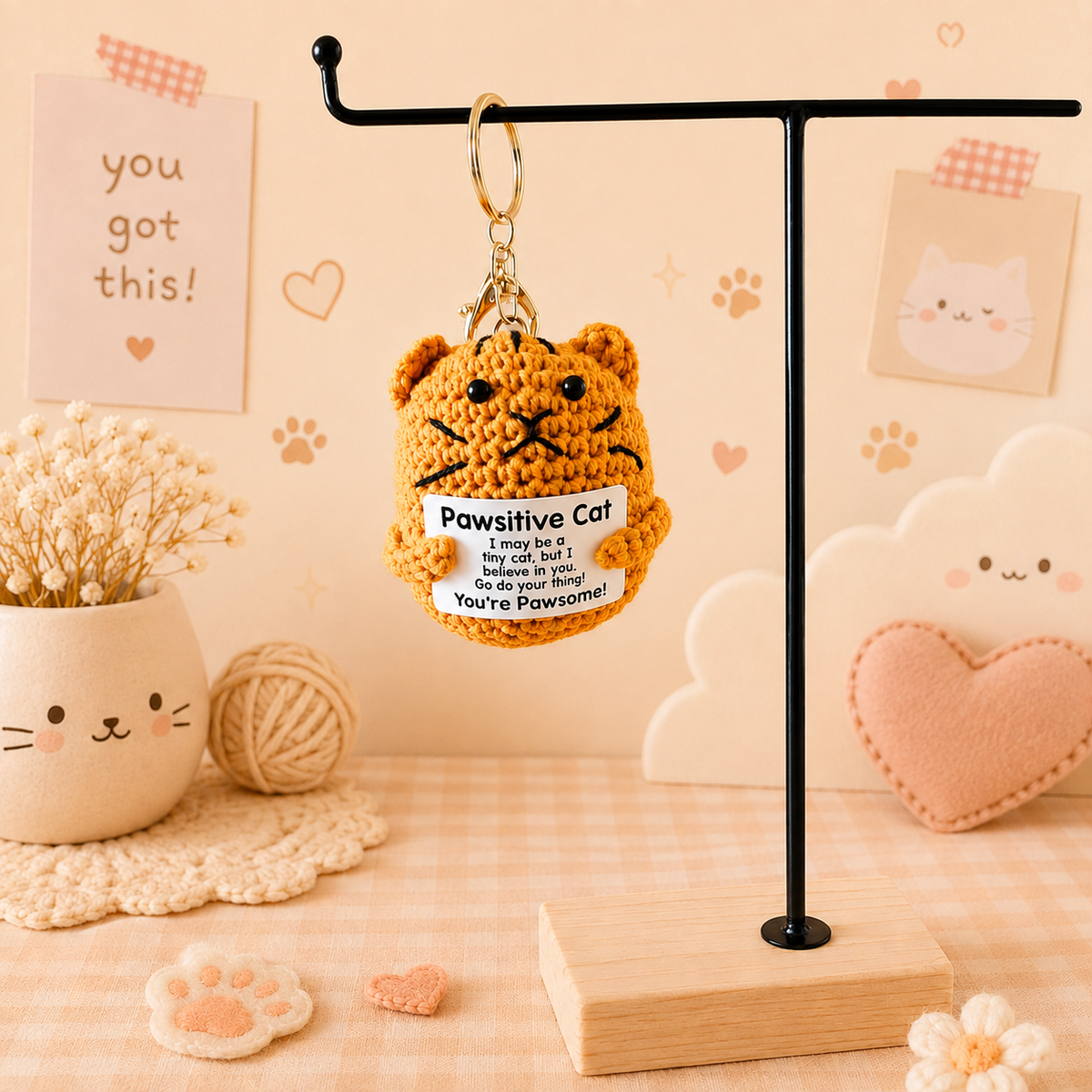 Pawsitive Cat Charm
