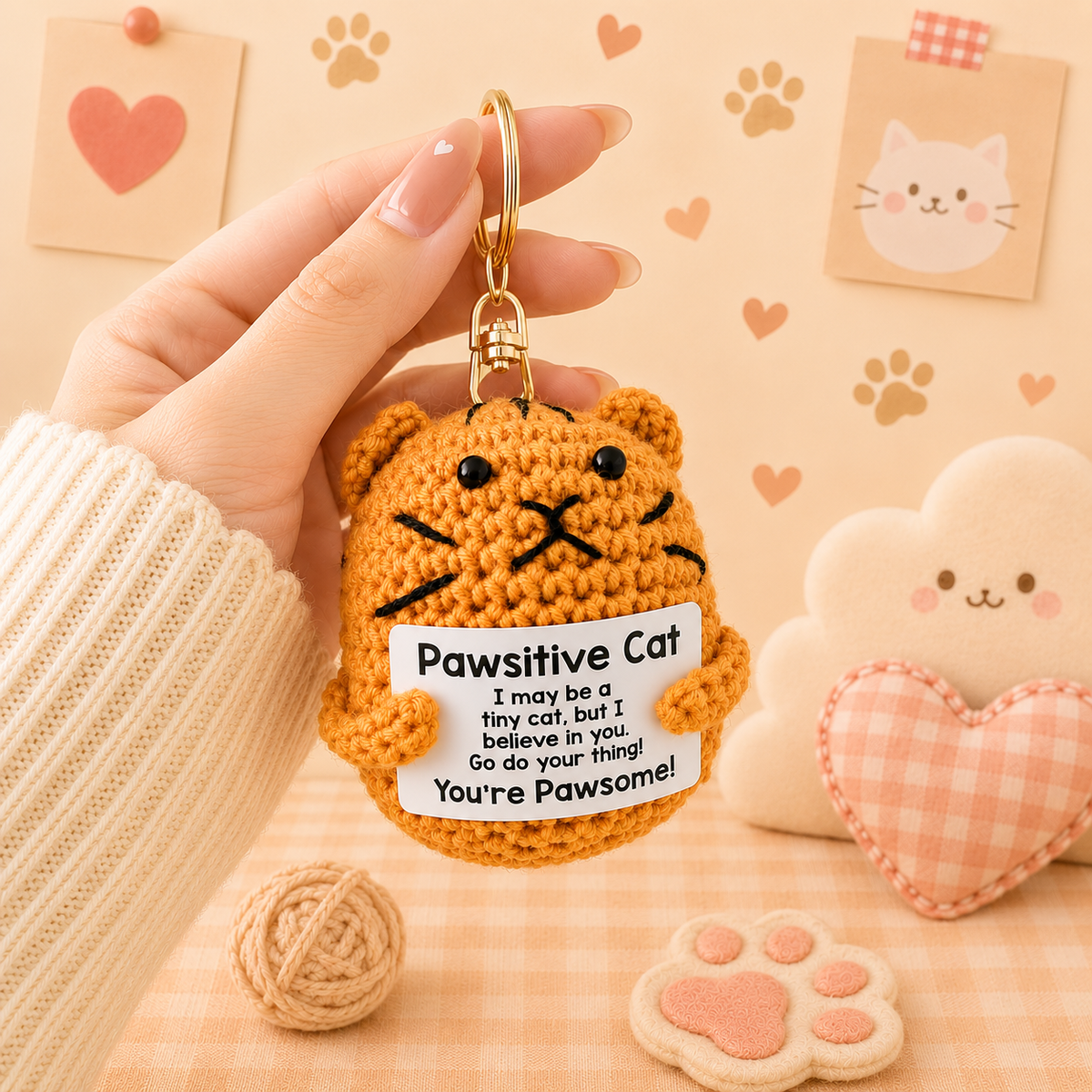 Pawsitive Cat Charm