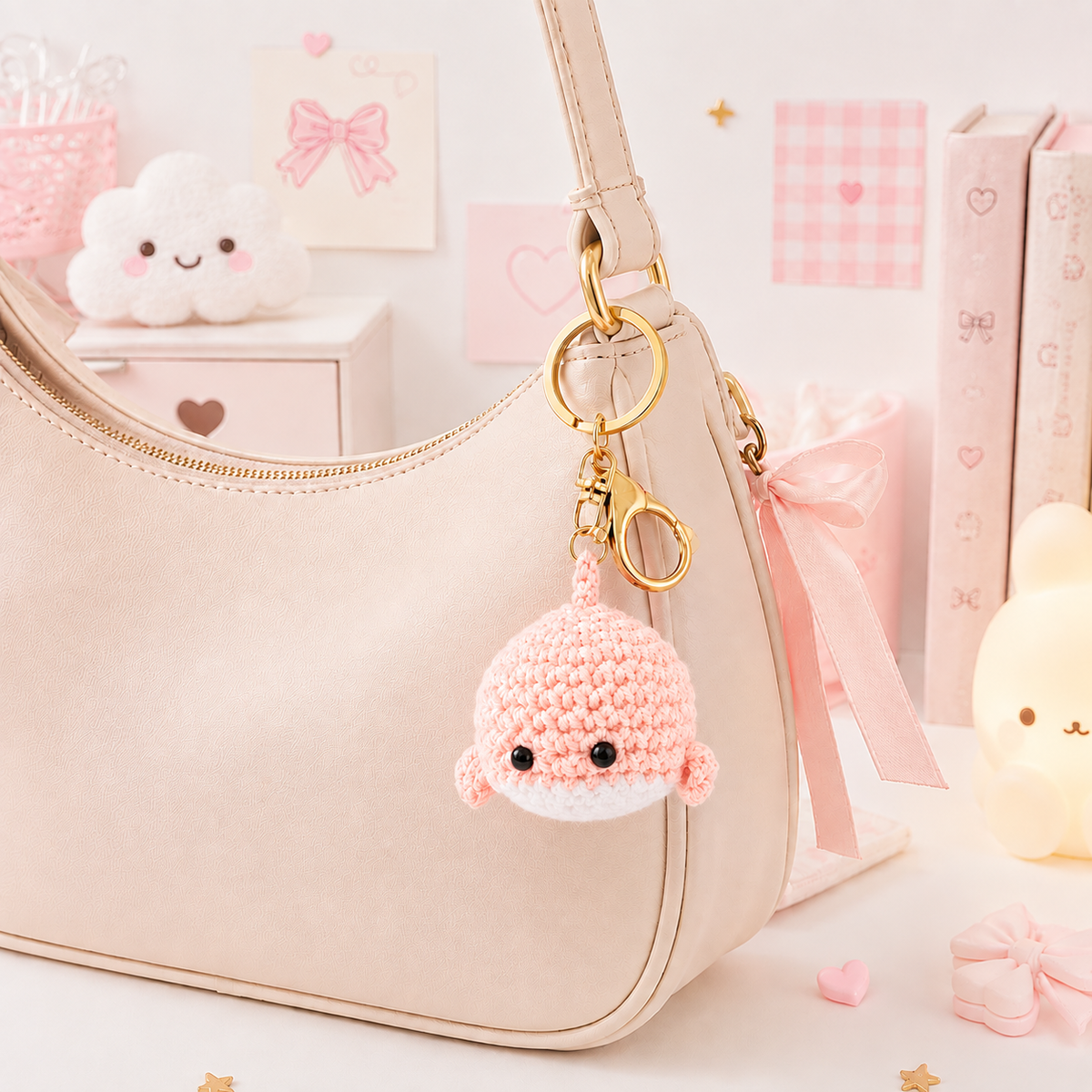Peachy Puff Whale