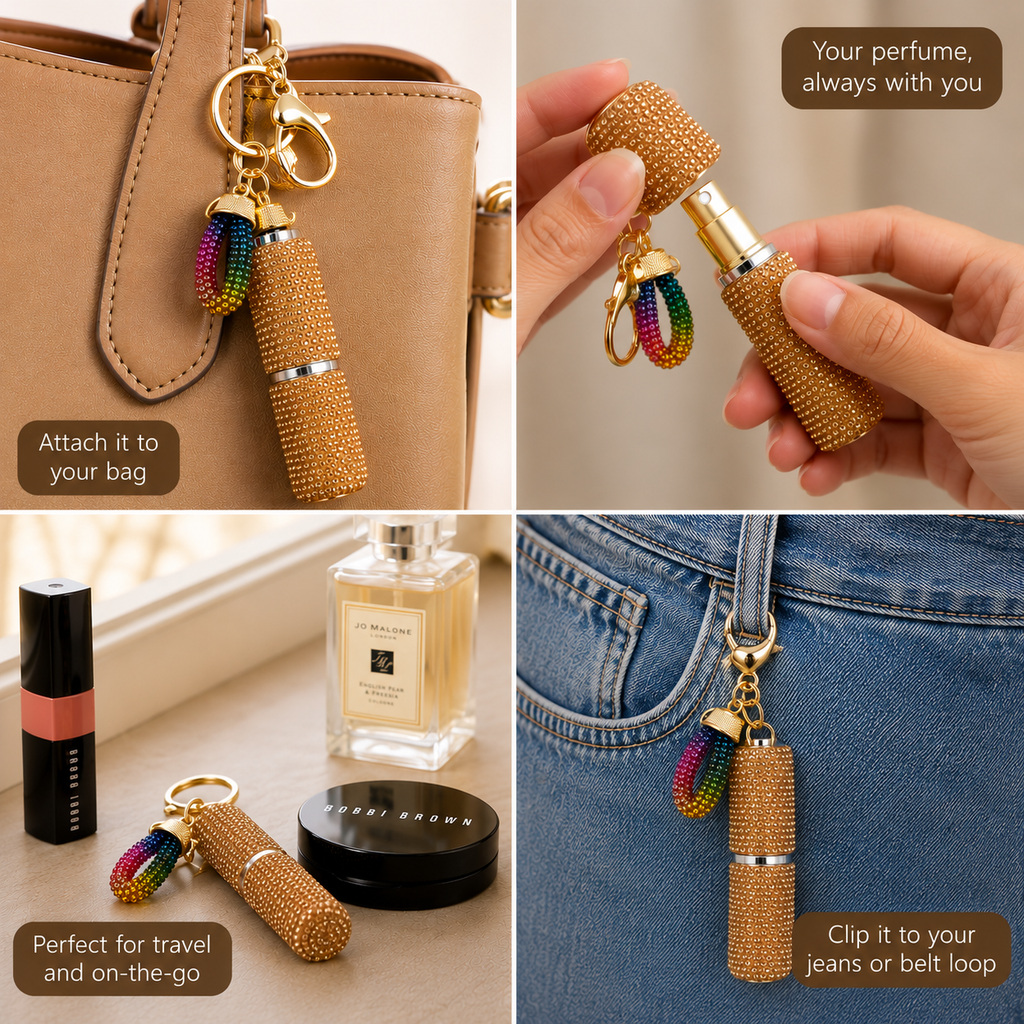 Pocket Sparkle Perfume Charm